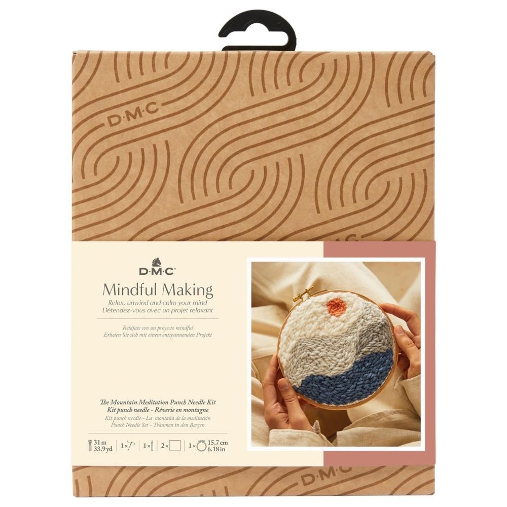 Mountain Meditation - Punch Needle Kit - Mindful Making