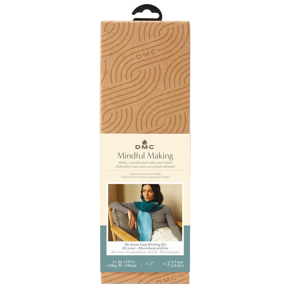 Serene Scarf - Knitting Kit - Mindful Making