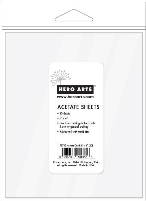 Acetate Sheets