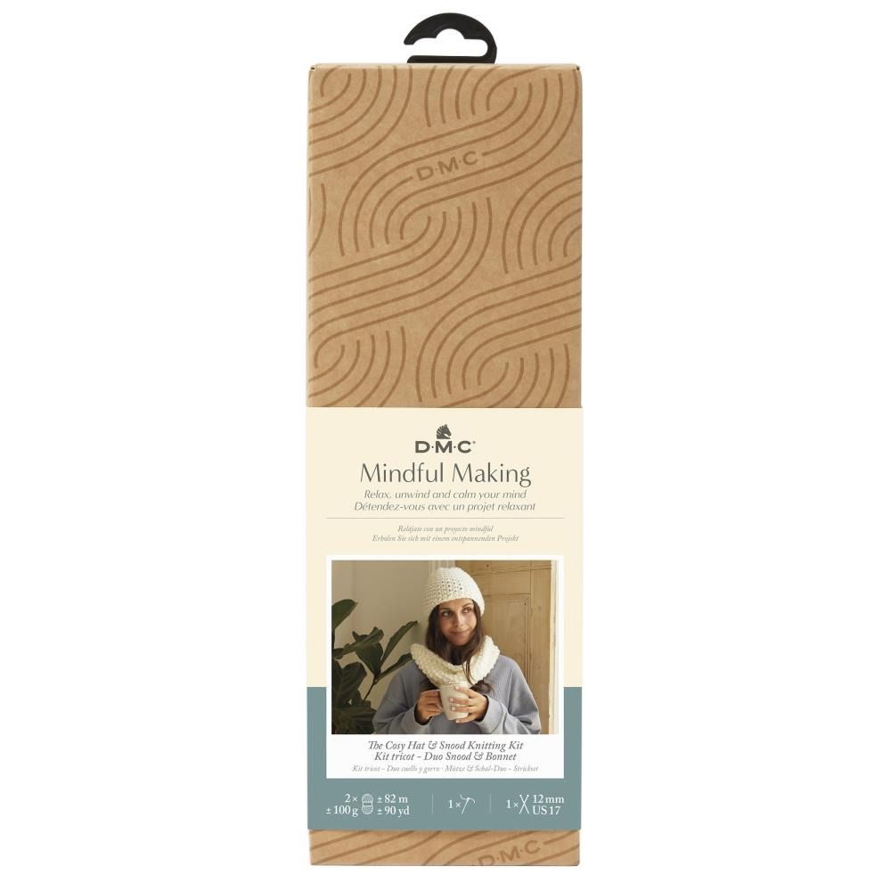 Cozy Hat and Snood - Knitting Kit - Mindful Making