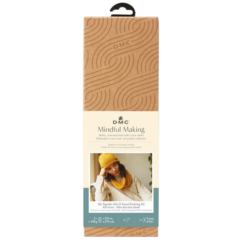Together Hat and Snood - Knitting Kit - Mindful Making