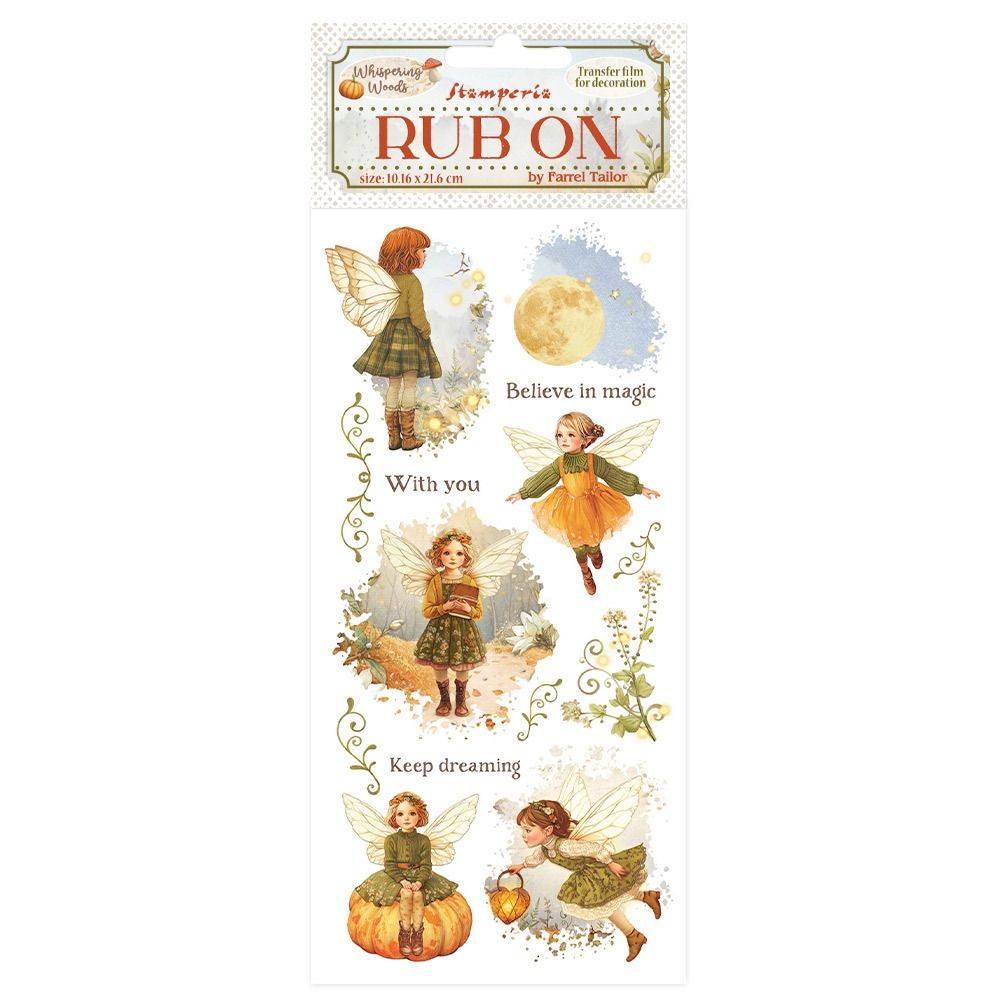 Fairy - Rub-ons - Whispering Woods Collection