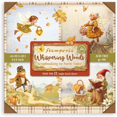 8x8 Maxi Paper Pad - Whispering Woods Collection