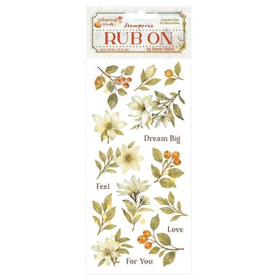 Magnolia - Rub-ons - Whispering Woods Collection