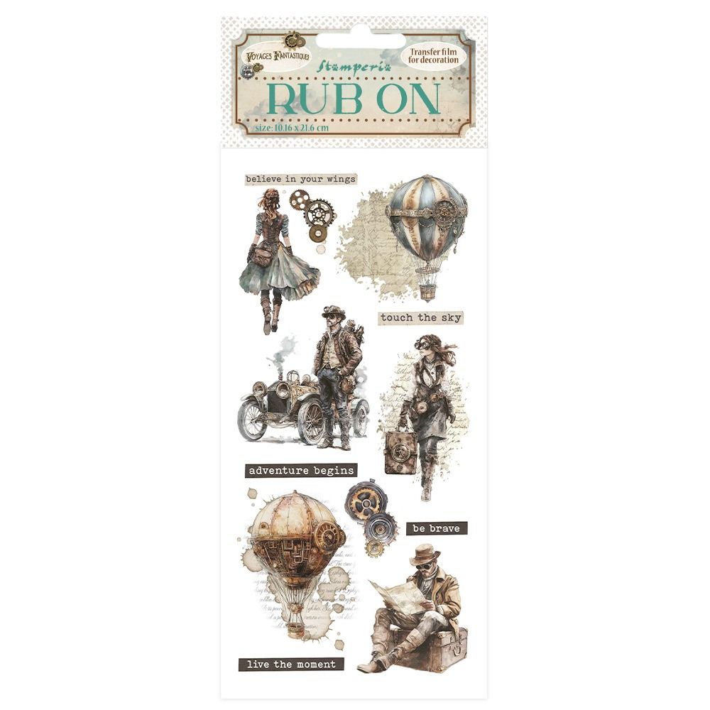 Explorers - Rub-ons - Voyages Fantastiques Collection