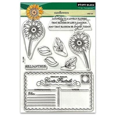 Sunflowers - Clear Stamp Set