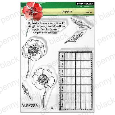 Poppies - Clear Stamp Set