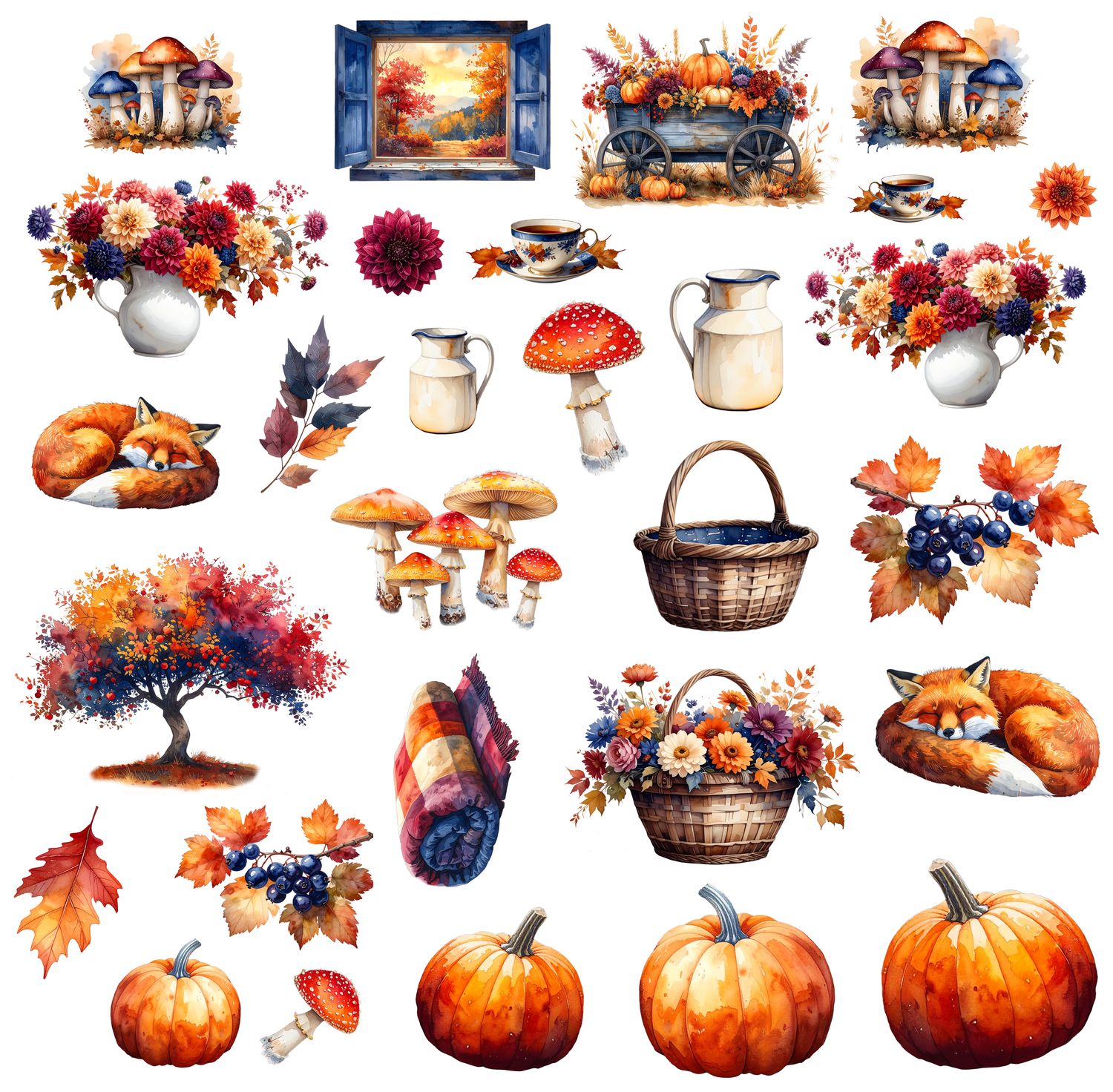 Icon Ephemera - Autumn Serenade Collection