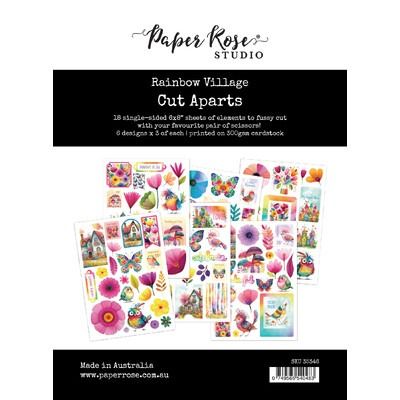 Cut Aparts Paper Pack - Rainbow Village Collection