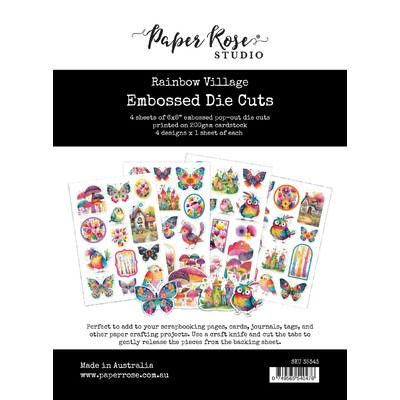 Embossed Die Cuts - Rainbow Village Collection