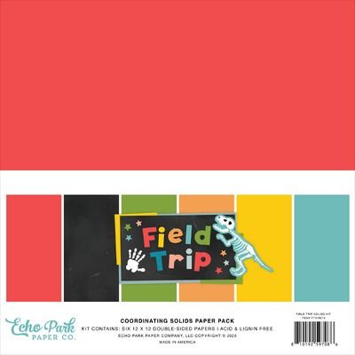 12x12 Solids Kit - Field Trip Collection