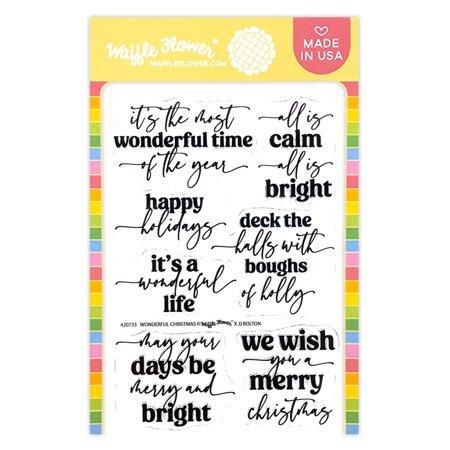 Wonderful Christmas - Clear Stamp Set