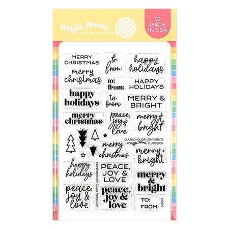 Classic Holiday Sentiments - Clear Stamp Set