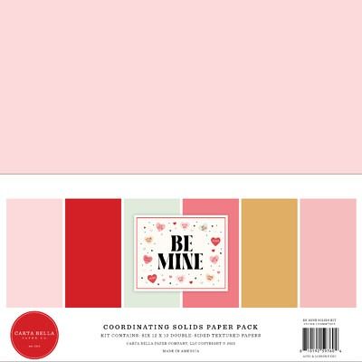 12x12 Solids Kit - Be Mine Collection