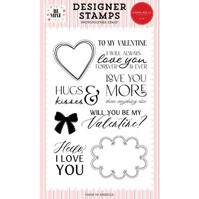 Clear Stamp Set - To My Valentine - Be Mine Collection