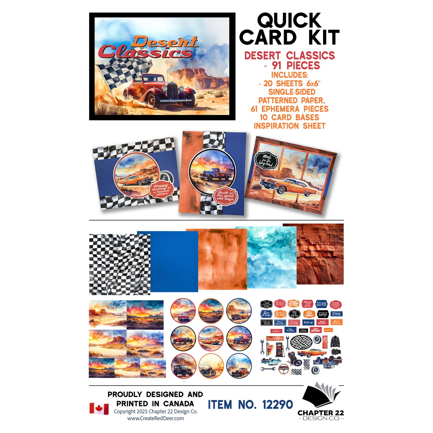 Quick Card Kit - Desert Classics Collection