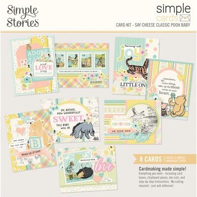 Simple Cards Card Kit - Say Cheese Classic Pooh Baby Collection