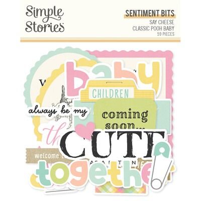 Sentiment Bits &amp; Pieces - Say Cheese Classic Pooh Baby Collection