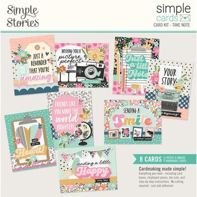 Simple Cards Card Kit - Take Note Collection