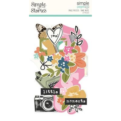 Simple Pages Page Pieces - Take Note Collection