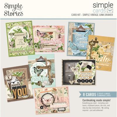 Simple Cards Card Kit - Simple Vintage Junk Drawer Collection