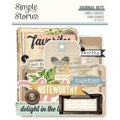 Journal Bits &amp; Pieces - Simple Vintage Junk Drawer Collection