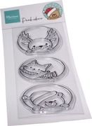 Peek-A-Boo Winter Animals - Stamp Set