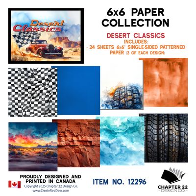 6x6 Paper Collection - Desert Classics Collection