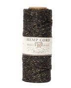Metallic Black/Gold - Metallic Hemp Cord