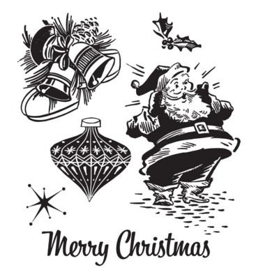 Christmas Memories - Cling Stamp Set