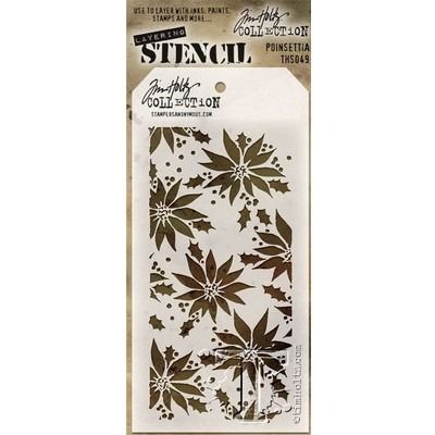 Poinsettia - Layering Stencil