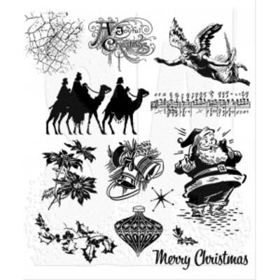 Mini Holidays 4 - Cling Stamp Set