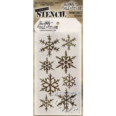 Snowflakes - Layering Stencil