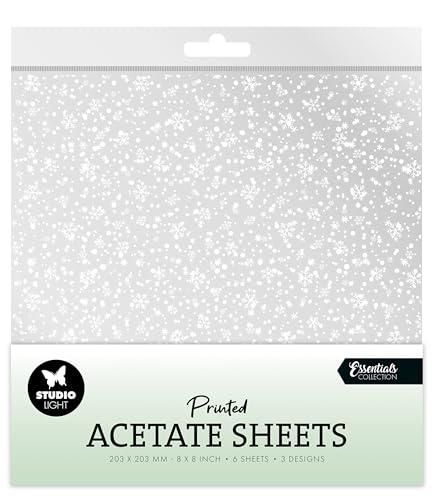 Snowflakes - Acetate Sheets