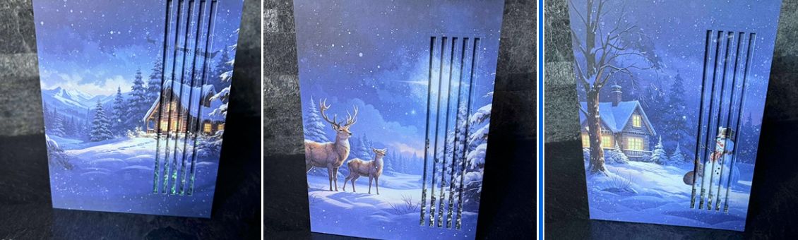 Eclipse Card Kit - Blue Christmas Collection