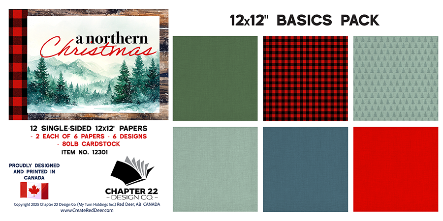 12x12 Basics Pack - A Northern Christmas Collection