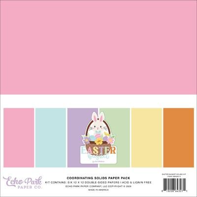 12x12 Solids Kit - Easter Basket Collection