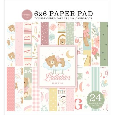 6x6 Paper Pad - Little Lullabies Baby Girl Collection