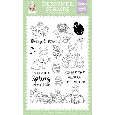 Clear Stamp Set - Easter Icon Strip - Easter Basket Collection