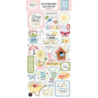 Chipboard Accents - In Full Bloom Collection