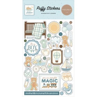 Puffy Stickers - Little Lullabies Baby Boy Collection