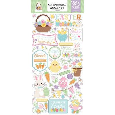 Chipboard Accents - Easter Basket Collection