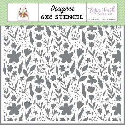 Stencil - Spring Stems - Easter Basket Collection