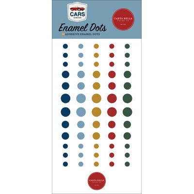 Enamel Dots - Cars Collection
