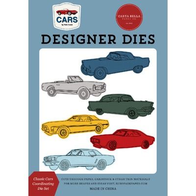 Coordinating Die Set - Classic Cars - Cars Collection