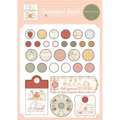 Decorative Brads - Silly Goose Collection