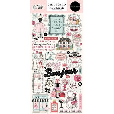 Chipboard Accents - French Girl Collection