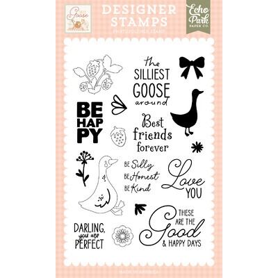 Clear Stamp Set - The Silliest Goose - Silly Goose Collection