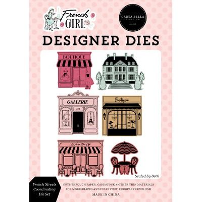 Coordinating Die Set - French Streets - French Girl Collection