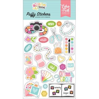 Puffy Stickers - Craft Room Collection